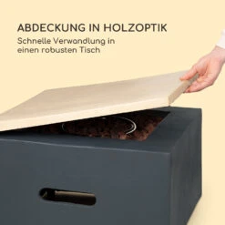 Isaris Gas-Feuerstelle 40.000BTU/13kW Abdeckung Edelstahlbrenner -Gartendekorations Geschäft 10039402 de 0004 logo