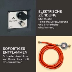 Isaris Gas-Feuerstelle 40.000BTU/13kW Abdeckung Edelstahlbrenner -Gartendekorations Geschäft 10039402 de 0005 logo