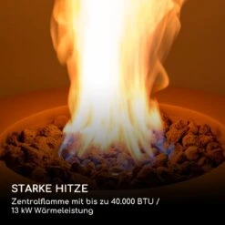 Vitina Gas-Feuerstelle 40.000BTU/13kW Abdeckung Edelstahlbrenner -Gartendekorations Geschäft 10039404 de 0003 logo