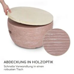 Vitina Gas-Feuerstelle 40.000BTU/13kW Abdeckung Edelstahlbrenner -Gartendekorations Geschäft 10039404 de 0004 logo