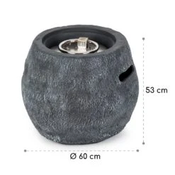 Andros Gas-Feuerstelle 40.000BTU/13kW Deckel Edelstahlbrenner -Gartendekorations Geschäft 10039405 yy 0007 logo