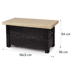 Corinth Gas-Feuerstelle 40.000BTU/13kW Abdeckung Edelstahlbrenner -Gartendekorations Geschäft 10039407 yy 0008 logo