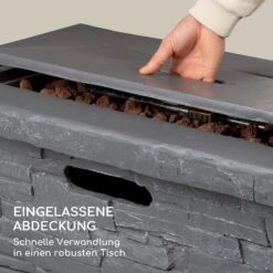 Anafi Gas-Feuerstelle 40.000BTU/13kW Abdeckung Edelstahlbrenner -Gartendekorations Geschäft 10039410 de 0004 logo