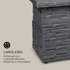 Anafi Gas-Feuerstelle 40.000BTU/13kW Abdeckung Edelstahlbrenner -Gartendekorations Geschäft 10039410 de 0006 logo