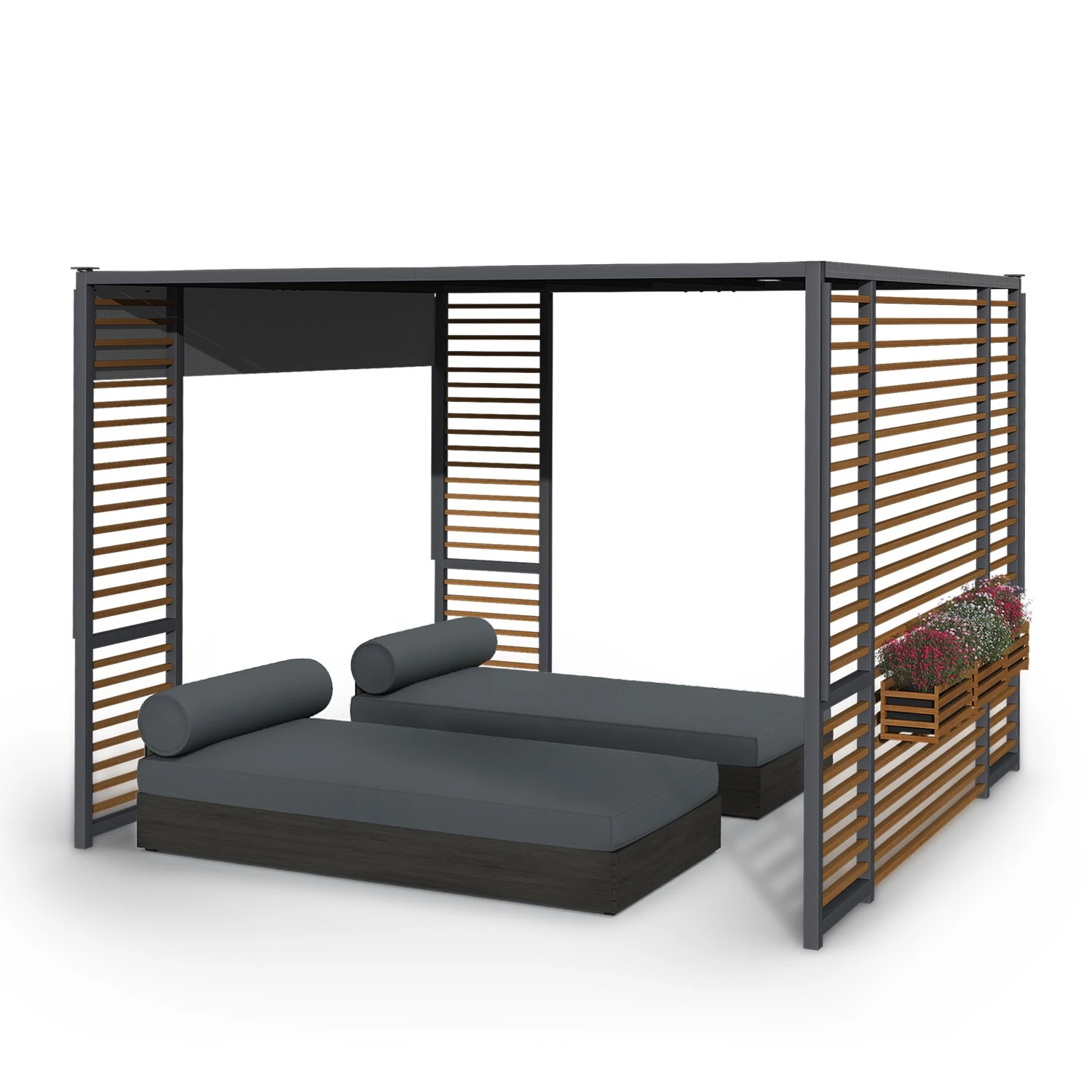 Valence Gazebo 3x3 M UV50+ Wasserabweisend LED-Solar-Beleuchtung Solar-Panel 1 Valence Gazebo 3x3 M UV50+ Wasserabweisend LED-Solar-Beleuchtung Solar-Panel