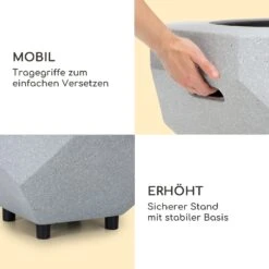 Blumfeldt Diamond Feuerschale Mit Grill MGO & Stahlschale Inkl. Funkenschutz -Gartendekorations Geschäft 10040241 de 0005 logo