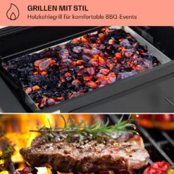 Aberdeen Single Holzkohlegrill -Gartendekorations Geschäft 10040292 de 0003 usp