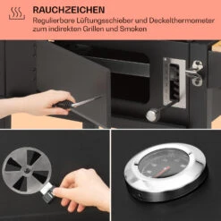 Aberdeen Single Holzkohlegrill -Gartendekorations Geschäft 10040292 de 0005 usp