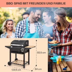 Aberdeen Single Holzkohlegrill -Gartendekorations Geschäft 10040292 de 0007 usp