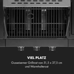 Valdosta 3.1 Gasgrill 3 X 2,8 KW + 2,5 KW Brenner Edelstahl Mobil -Gartendekorations Geschäft 10040704 de 0003 logo