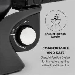 Parforce One 3,5kW 12000BTU 300°C SNJS Gasschlauch Grau -Gartendekorations Geschäft 60002428 yy 0008 logo Klarstein Parforce One Gasgrill 12000BTU grau