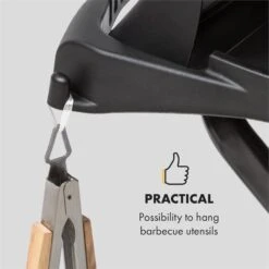 Parforce One Gasgrill 3,5kW 12000BTU Grilltisch Gasschlauch Schwarz -Gartendekorations Geschäft 60002431 yy 0012 logo Klarstein Parforce Stand Grilltisch Zubehoer